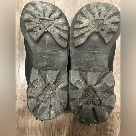 [US8.5]John Fluevog The Original Angelic Sole Men Slip On Ankle Boots - Picture 6 of 8